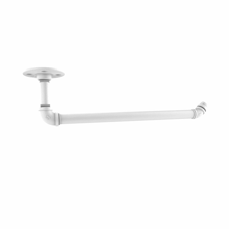 Under Cabinet Paper Towel Holder, Matt White Finish